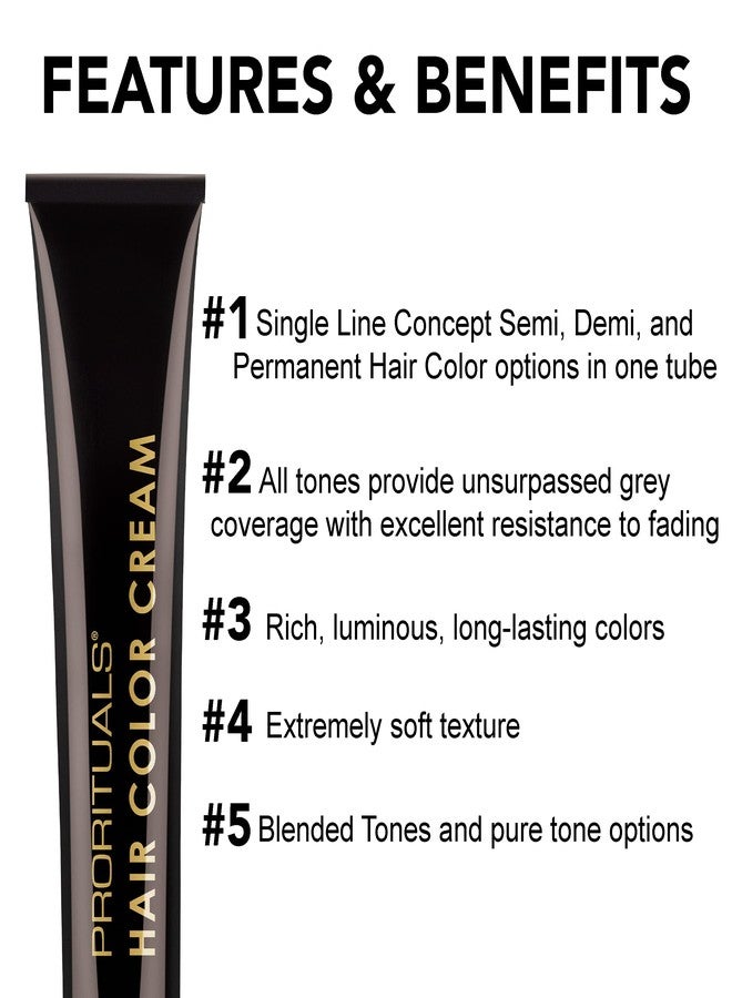 Prorituals Hair Color Cream DARK COPPER BLONDE 6 CB / (6.4) - Image 3