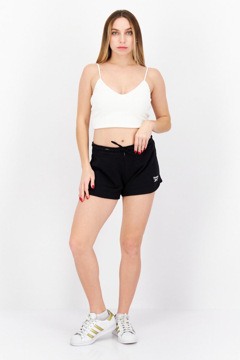 Reebok Women Sportswear Fit Training Shorts, Black - Image 3