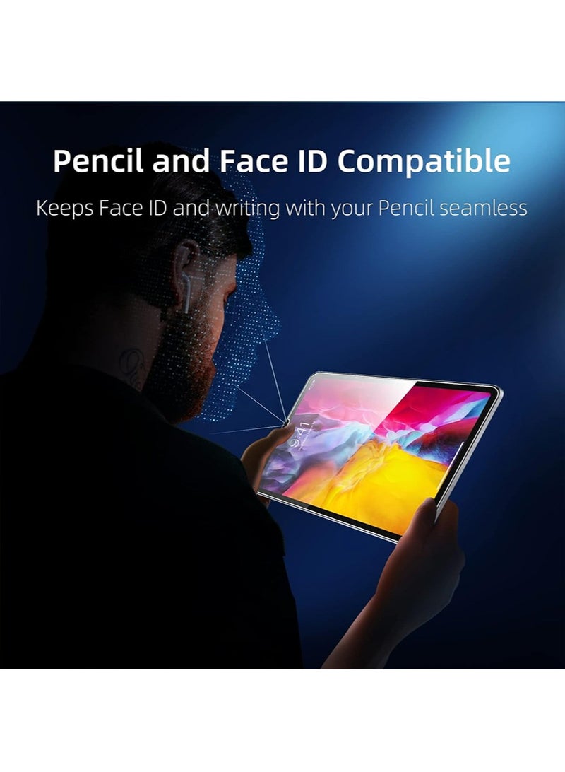 2 PCS iPad Air5 10.9 Inch Screen Protector , iPad Air5  (2022 Released) Tempered Glass Film 2.5D Edge HD Clarity Apple Pencil Compatible - Image 3