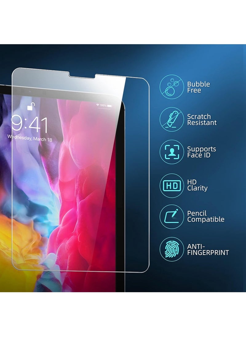2 PCS iPad Air5 10.9 Inch Screen Protector , iPad Air5  (2022 Released) Tempered Glass Film 2.5D Edge HD Clarity Apple Pencil Compatible - Image 2
