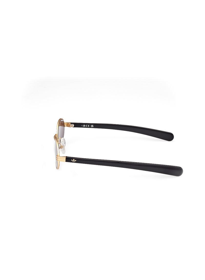 ADIDAS FULL RIM UNISEX OVAL GOLD METAL SUNGLASSES - Image 2