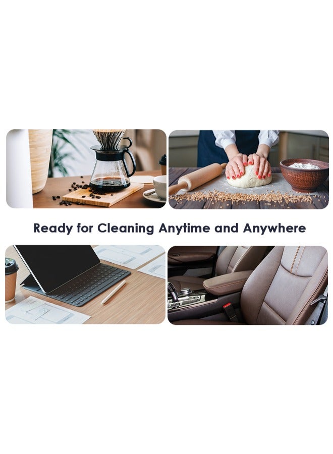 Powerful Mini Car Vacuum Cleaner - Best Handheld Dustbuster for Home & Auto Cleaning, Portable Wireless Device with 9000PA Suction, USB Rechargeable, Ideal Gift for a Clean Lifestyle  - Image 4