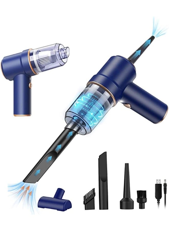 Powerful Mini Car Vacuum Cleaner - Best Handheld Dustbuster for Home & Auto Cleaning, Portable Wireless Device with 9000PA Suction, USB Rechargeable, Ideal Gift for a Clean Lifestyle  - Image 1