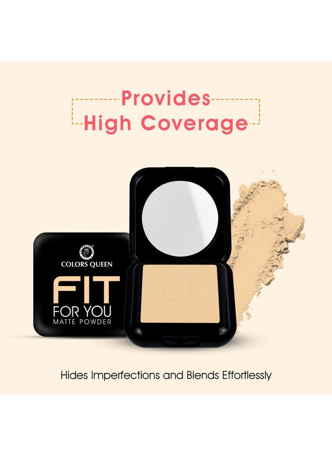 Fit For U Matte Compact Powder With Spf 2 In 1 Oil Free Compact Uv Protection Pore Minimizing Blends Effortlessly Face Compact For Women (03 Golden Sand) - pzsku/ZEC42F199E209E715156CZ/45/_/1720078566/c7b3fa32-f9e5-4b2e-9fce-eb3d8826243e