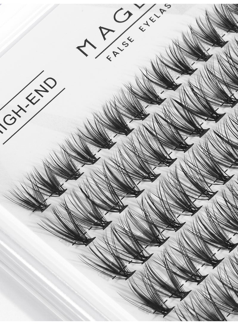 MAGEFY 220 clusters of false eyelashes, DIY eyelash extension and eye makeup kit, size 9-13mm. - Image 4