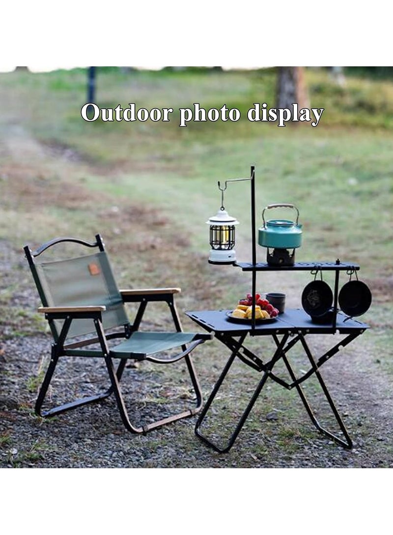 Toby's Tobys Lightweight Folding Compact Camping Table Aluminum Alloy Camping Table With Storage Bag, Ideal for Outdoor Use - Image 2