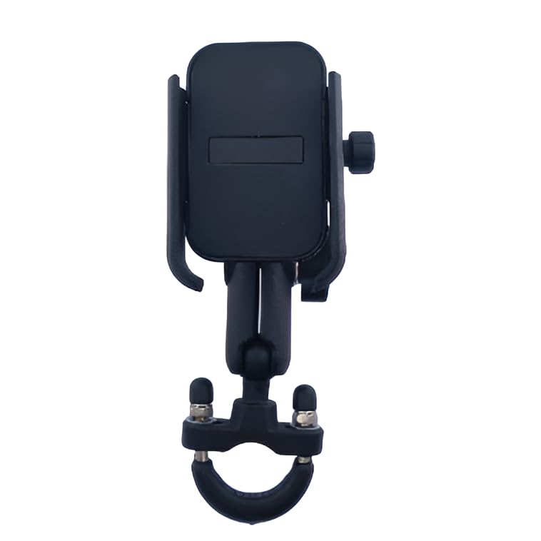 Like Star LikeStar® Universal Mobile Phone Holder for Bicycle, Electric Bike & Motorcycle – 360° Rotation, Adjustable Handlebar Mount, Secure Grip, Easy Install with Tools | Anti-Slip Clamp | Sturdy Build - Image 4