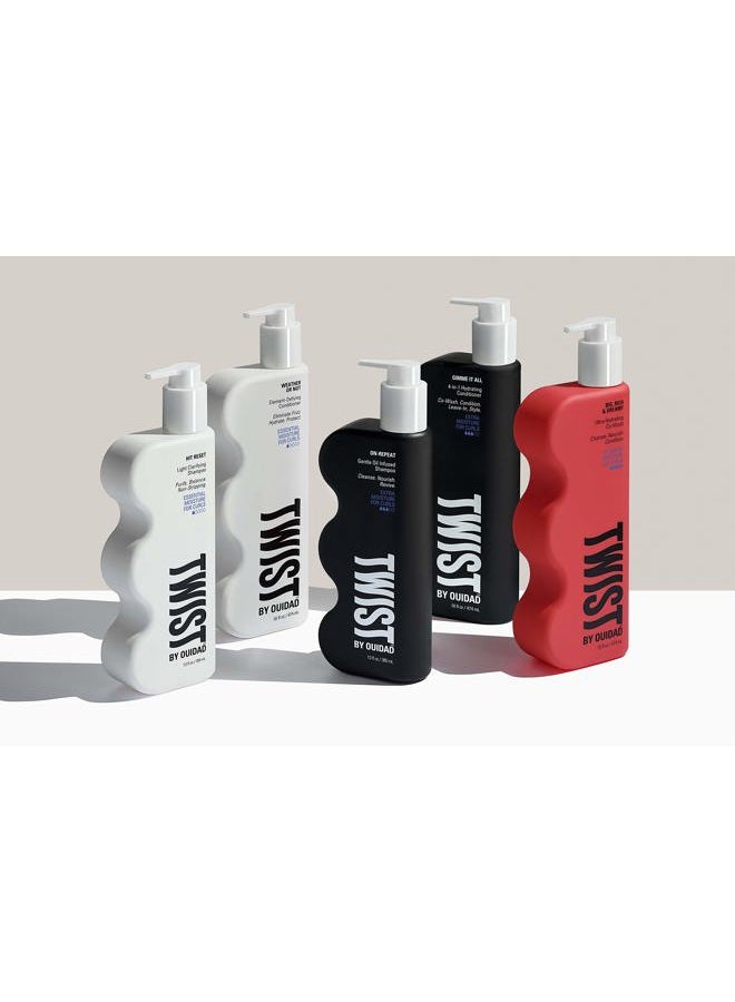 Twist On-repeat Gentle Oil Infused Shampoo, 13 ounces - Image 4