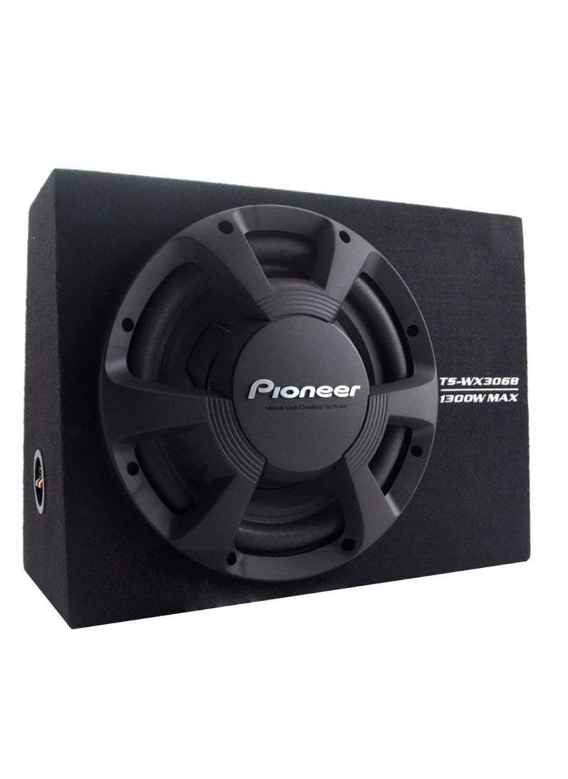 Pioneer - TS-WX306B 30cm subwoofer pre-loaded in sealed enclosure (1300W) - Image 1