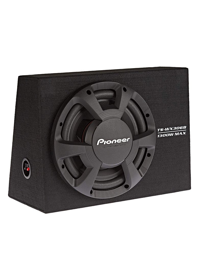 Pioneer - TS-WX306B 30cm subwoofer pre-loaded in sealed enclosure (1300W) - Image 1