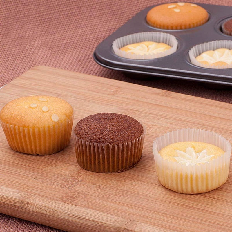 valashiv 12 Slot Aluminium Tray Muffin Bread Cake NonStick BakeWare Reusable Tray Pan Mould for Deserts NonStick SizeMedium - Image 3