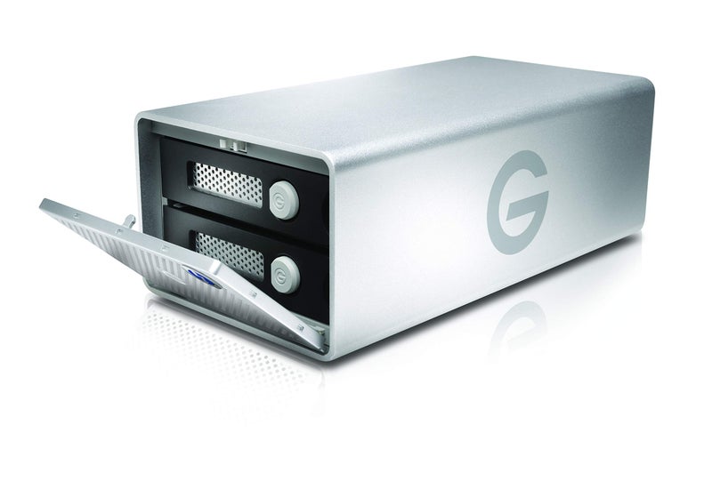 G-Technology 12TB G-RAID with Thunderbolt 3, USB-C (USB 3.1 Gen 2), and HDMI, Removable Dual Drive Storage System, Silver - 0G05753-1 - Image 3