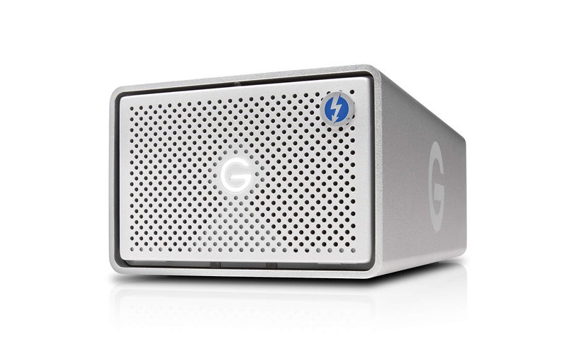 G-Technology 12TB G-RAID with Thunderbolt 3, USB-C (USB 3.1 Gen 2), and HDMI, Removable Dual Drive Storage System, Silver - 0G05753-1 - Image 2
