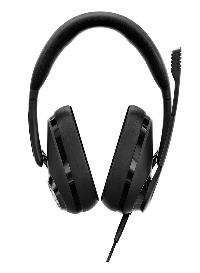 EPOS H3 Closed Acoustic Gaming Headset with Noise-Cancelling Microphone - Plug & Play Audio - Around The Ear - Adjustable, Ergonomic - for PC, Mac, PS4, PS5, Switch, Xbox - Onyx Black - Image 2