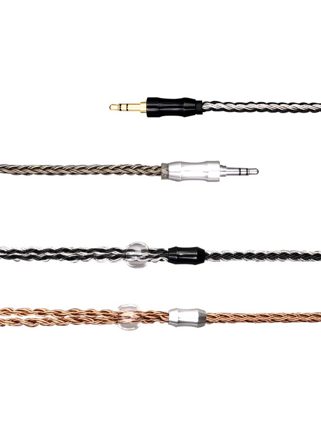 ماركة غير محددة سماعة أذن مطلية بالفضة ذات 16 حبلا ترقية Mmcx/2pin 0.78/0.75/ie400/a2dc/2.5/4.4-اللون: Type-c 31993 Plug + 20 Yuan-Length: Senhai Ie40.50 Series Pins  - Image 5