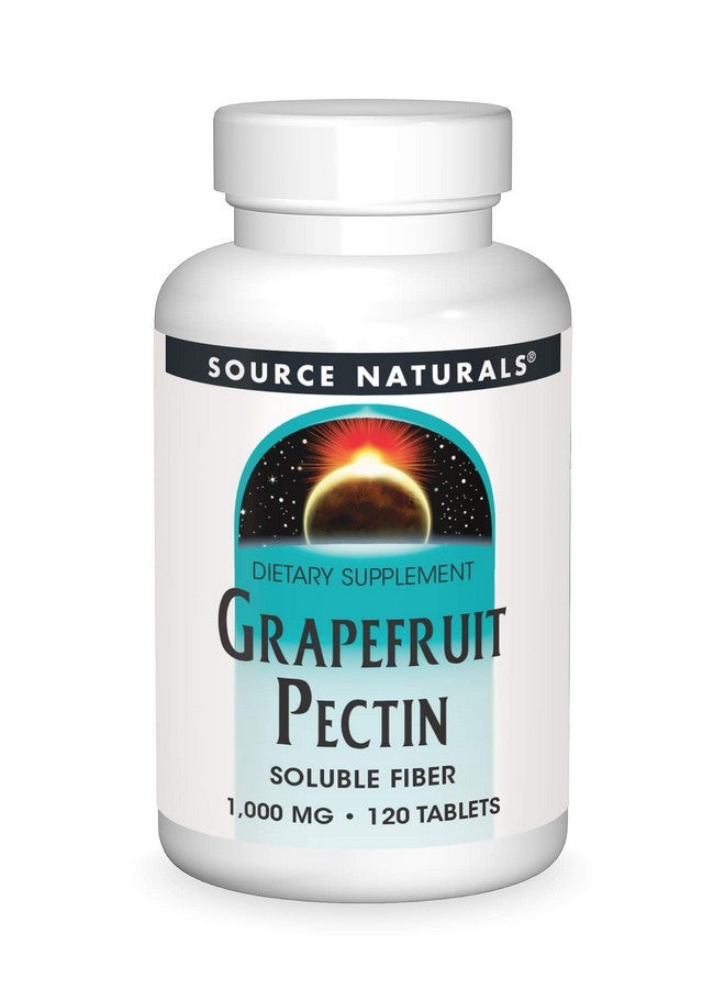 Source Naturals Grapefruit Pectin Soluble Fiber 1000 Mg Dietary Supplement 120 Tablets - Image 2