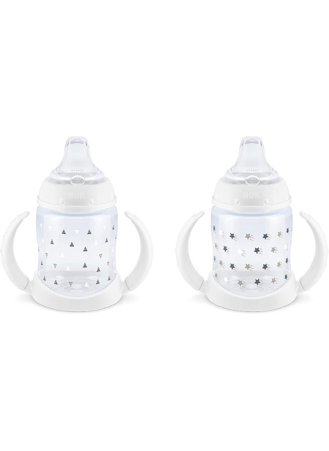 NUK NUK Learner Cup, 6+ Months, Timeless Collection, 5 Oz, Pack of 2  - Image 1