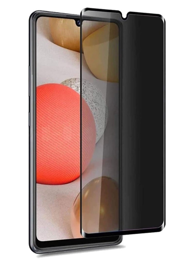 Raxoom Samsung Galaxy A13 4G Privacy Glass Screen Protector Anti-Spy Tempered Glass Film 9H Hardness Scratch Resistant Bubble Free Glass Screen Protector - Image 1