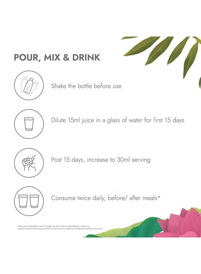 Kapiva Hair Care Juice (2L) | For Hair Growth & Hair Fall Control | 100% Ayurvedic Hair Care with Amla, Noni, Bhringraj and Ashwagandha - Super Saver Pack of 2 - Image 4