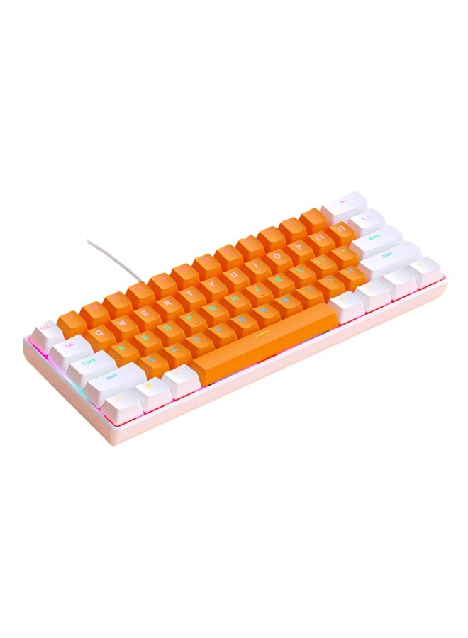 EBMINI New E-Sports Wired Backlit Mechanical Portable Small Keyboard