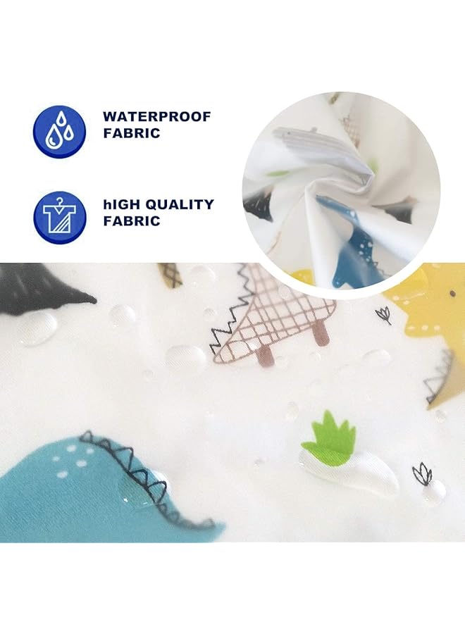 KASTWAVE Baby Waterproof Long Sleeve Bib (6 36 Months) Pack Of 3 - Image 3