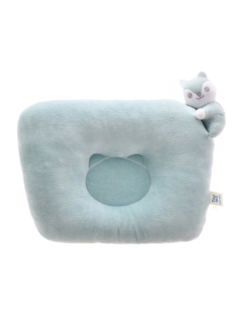 Tiny Hug Newborn Baby Pillow, Soft and Breathable Flat Pillow for Newborns,  - Image 1