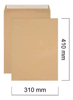 MARKQ A3 Brown Envelopes, 410 x 310 mm, Self Sealing Mailing Envelope for Posting mailing Home Office and Ecommerce, pack of 50  - Image 2