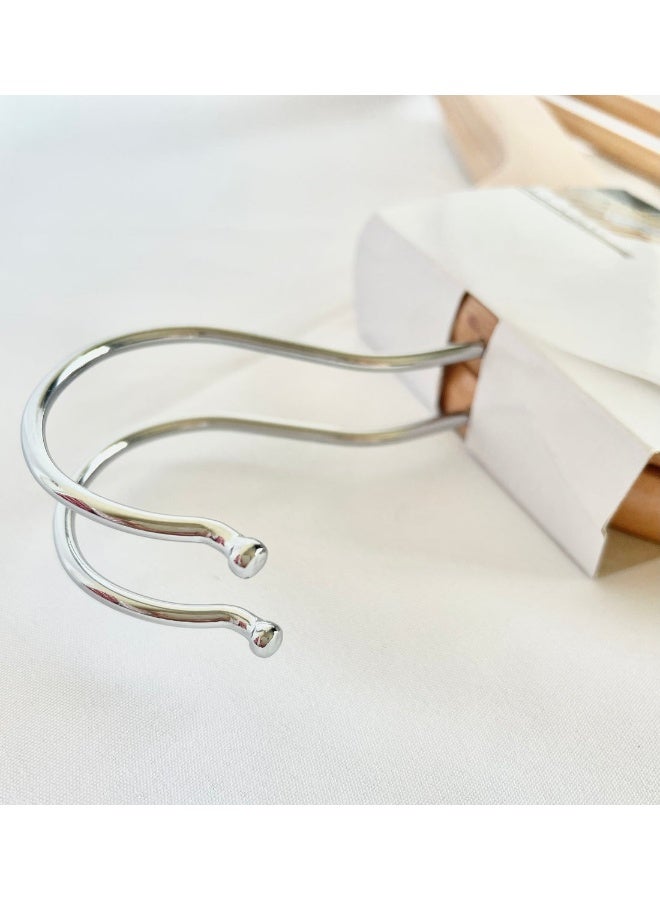 E.V.A Lama Hangers with Pants Bar - Set of 2 - Image 3