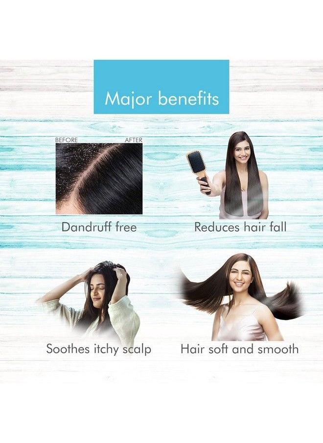 Kesh King - Ayurvedic Antidandruff Shampoo Up To 100% Dandruff Free Reduces Hair Fall 21 Natural Ingredients With The Goodness Of Curd Lemon And Neem For Unisex 340Ml - Image 1