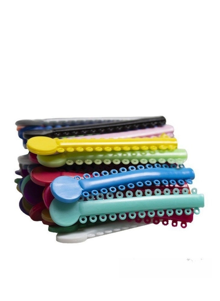 Beauenty 40 High-Elastic Straps With Rubber Braces Multicolour 10x1x9cm  - Image 1