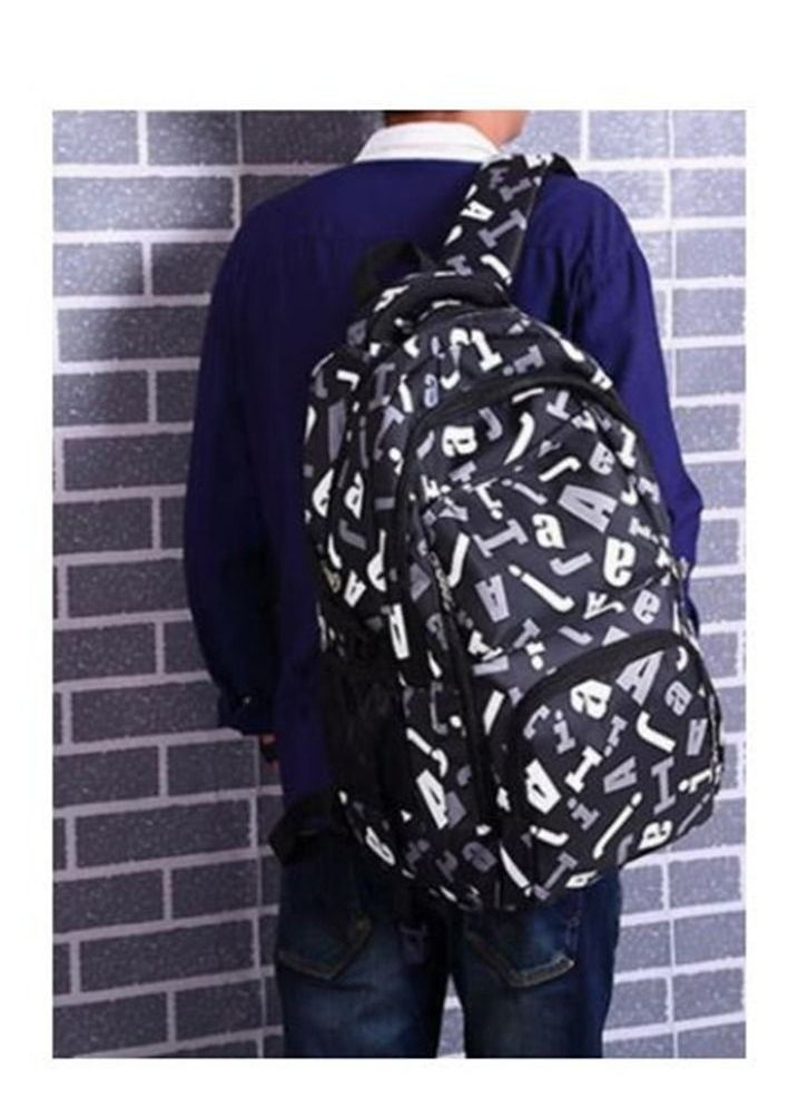 Generic Trolley School Bag Student Schoolbag Fashion Large Capacity Six Wheels Backpack  - Image 3