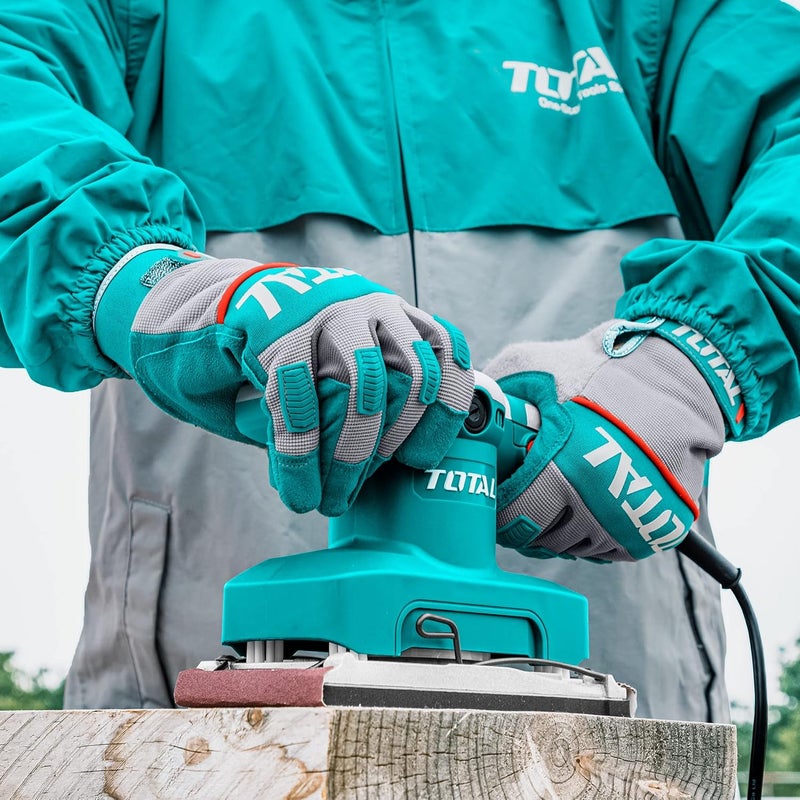 TOTAL Orbital Sander 220 V Input Power: 320 W Vacuum Speed: 14000 Rpm Aluminum Base Diy - Image 5
