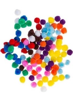 BUBU 1 cm Pompom 100's Mixed -PON001 