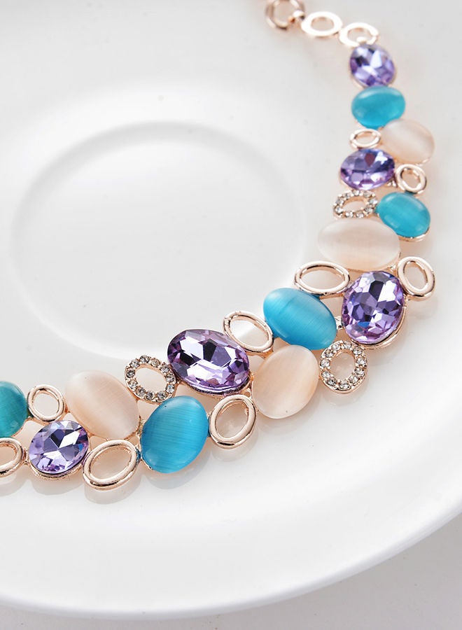 NIBEMINENT 2-Piece Alloy Jewellery Set Multicolour - Image 2