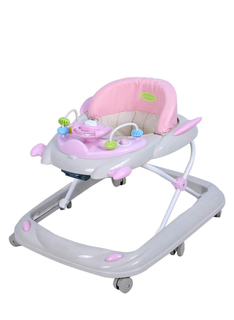 Rally - Multi-function Baby Walker, Toddler, Feeding Chair, Anti-rollover, Foldable for 6-18 Months with Music - Image 1