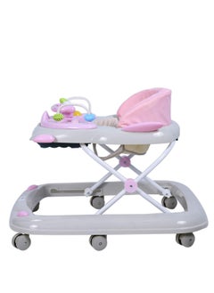Rally Multi-function Baby Walker, Toddler, Feeding Chair, Anti-rollover, Foldable for 6-18 Months with Music  - Image 4