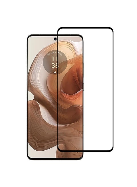 Motorola Edge 50 Ultra Screen Protector Tempered Glass 3D Curved, Full Coverage 9H Screen Protector for Moto Edge 50 Ultra