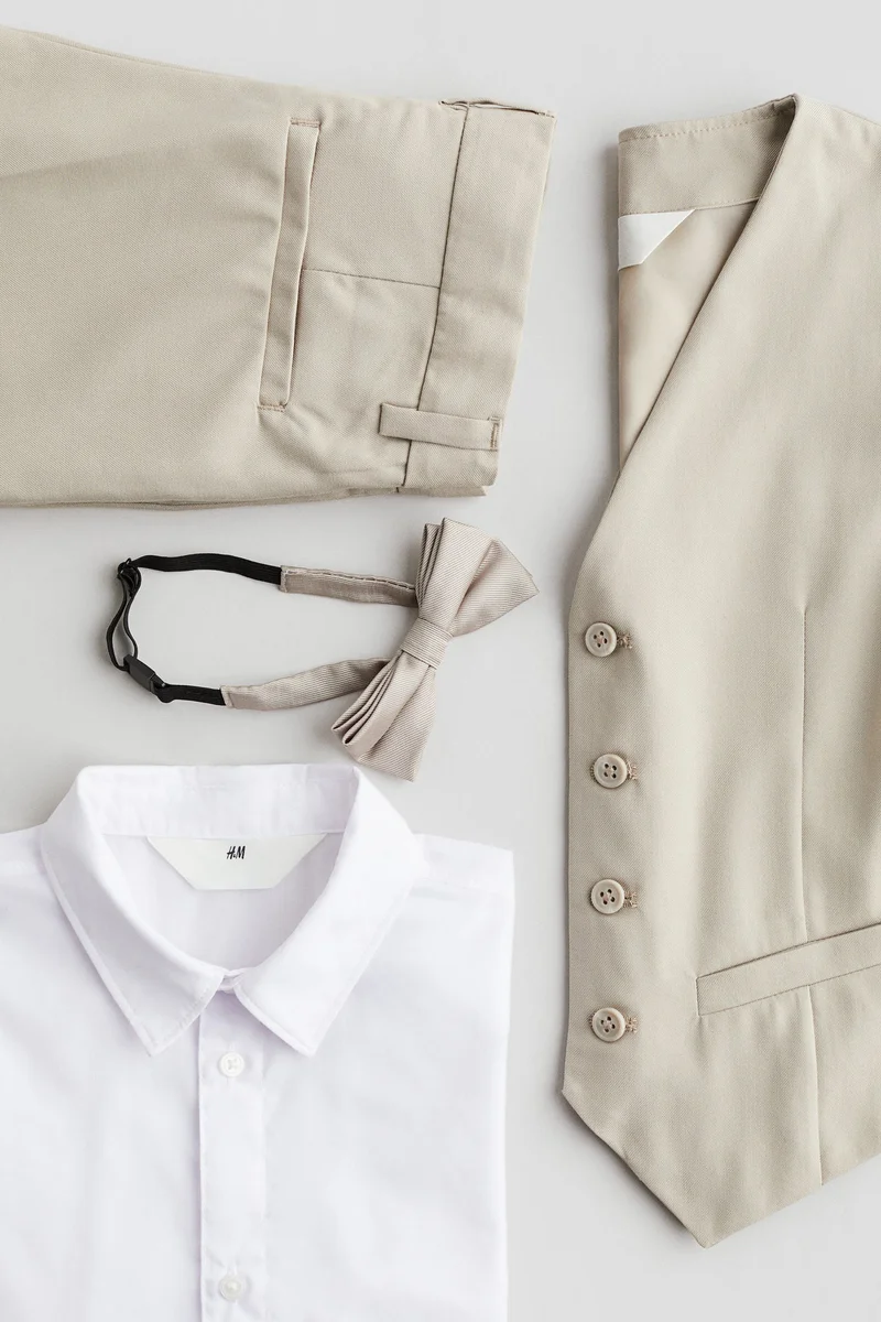 H&M 3-Piece Dressy Set With A Bow Tie