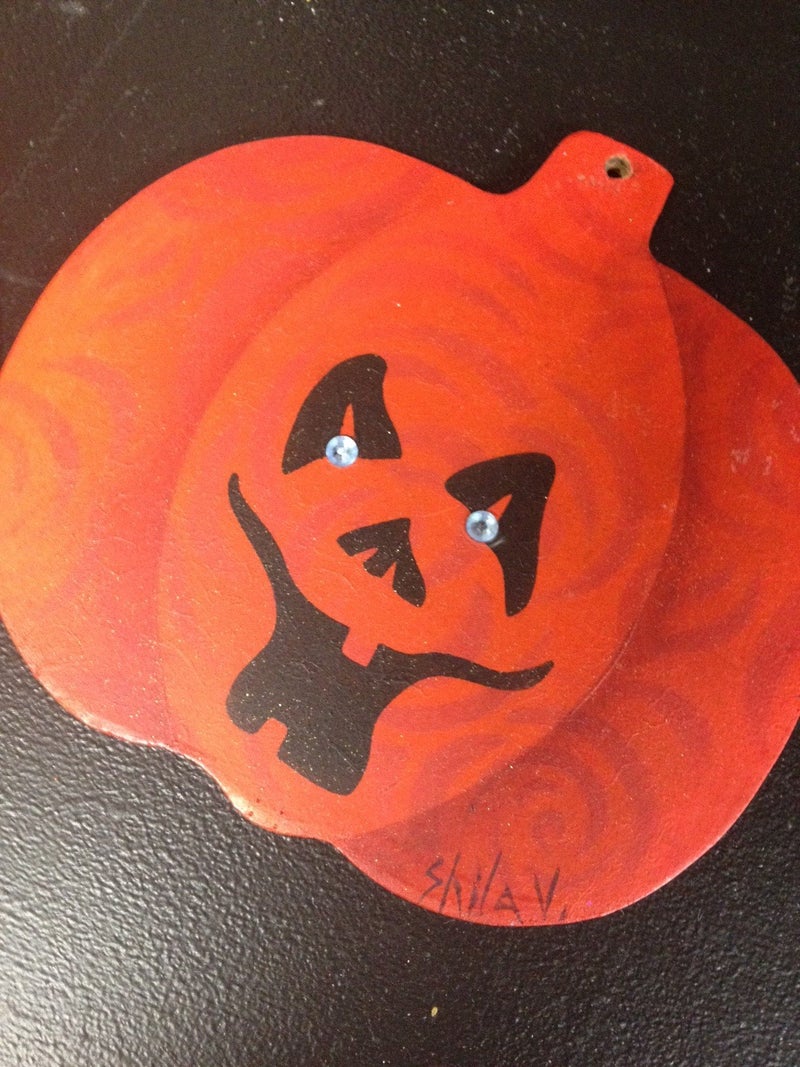 Designer Stencils Pumpkin Halloween Faces Cake Stencils, Beige/semi-transparent - Image 2