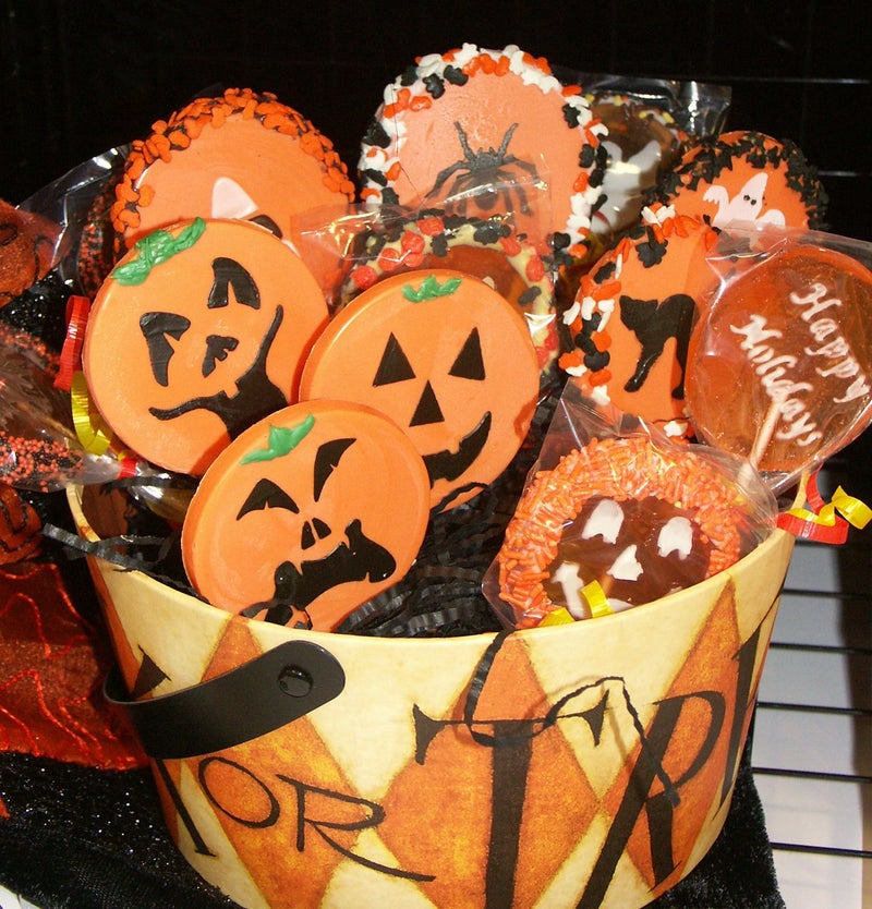 Designer Stencils Pumpkin Halloween Faces Cake Stencils, Beige/semi-transparent - Image 4