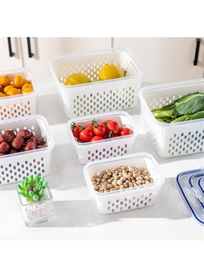 3-Piece Refrigerator Storage Container Set – Safe & Organized Food Storage - Image 2