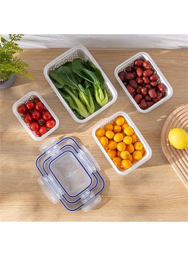 3-Piece Refrigerator Storage Container Set – Safe & Organized Food Storage - Image 5