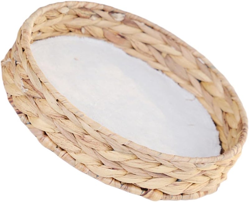 Medium weight SHERCHPRY Pastoral Style Small round Woven Fruit and Snack Storage Basket, Rustic Kitchen Bread Tray for Home Organization and Picnic Use Multi-budget available picks Cross-location transit friendly build Scheduled warehouse deliver Hanging space save Easy hand assemble compatible Repeated detach compatible build Space saving design picks Strategic warehouse site Medium weight Budget friendly trendy design All-item matching trendy build Global versatile design Cost effective global grade quality Practical build Global easy assemble picks Multi-hub shipment dispatch Light sturdy raw material Multi stock guarantee supply Global upgraded practical design Fault optimized construction Trendy varied sizing alternatives Full village delivery cover Light precision processed material Multi-use detailed build - Image 1