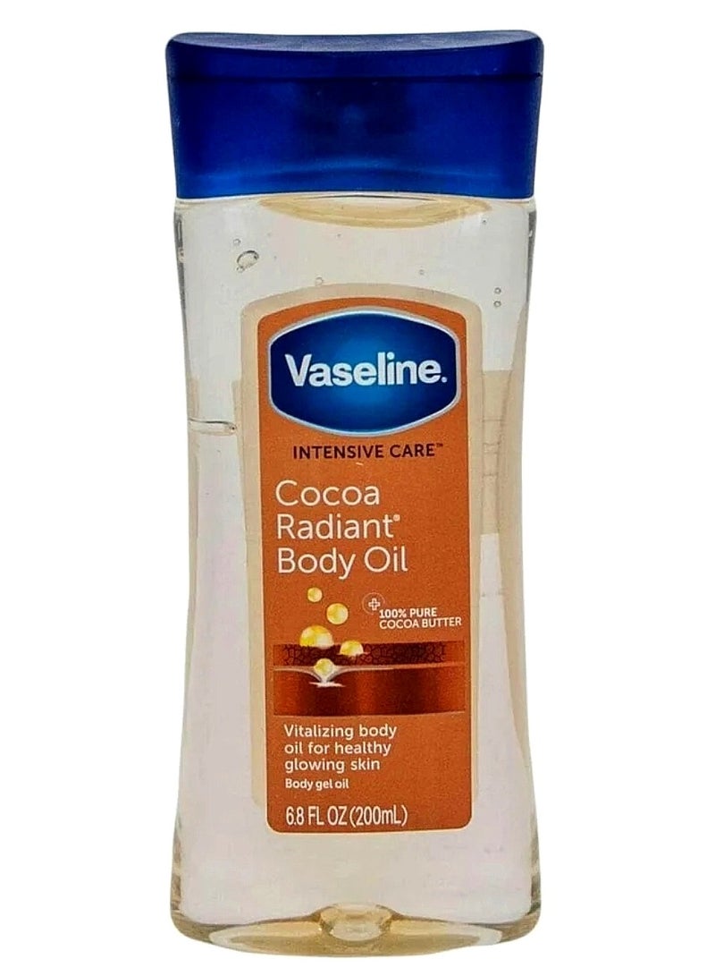 فازلين زيت الجسم إنتينسيف كير مع زبدة الكاكاو النقية 200ملليلتر - Image 1
