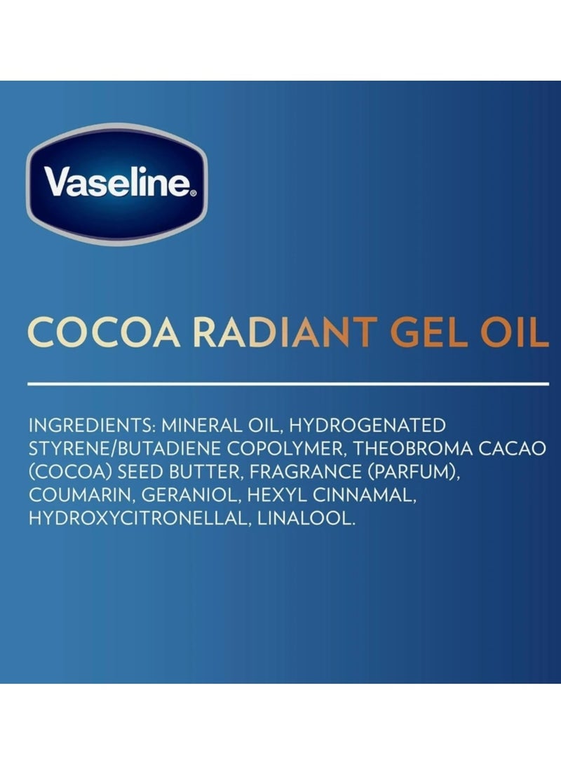 فازلين زيت الجسم إنتينسيف كير مع زبدة الكاكاو النقية 200ملليلتر - Image 2