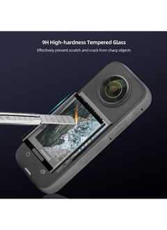 O Ozone Protective Frame | Sticky Lens Guard Set | Flexible Soft Film Screen Protector for Insta360 One X3 Accessories Kit Anti-Scratch Panoramic Action Camera Housing Cage Cover  - Image 4