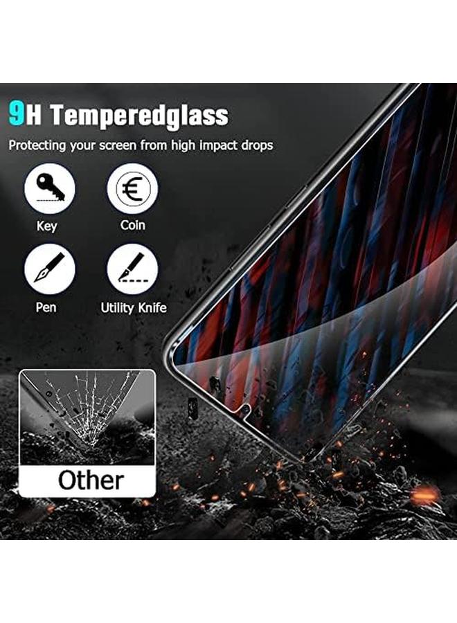 erorex Glass Screen Protector For Galaxy S23 And Camera Lens Film 9H Hardness Full Coverage Anti Fingerprints Support Fingerprint Unlocking For Samsung Galaxy S23  - Image 4