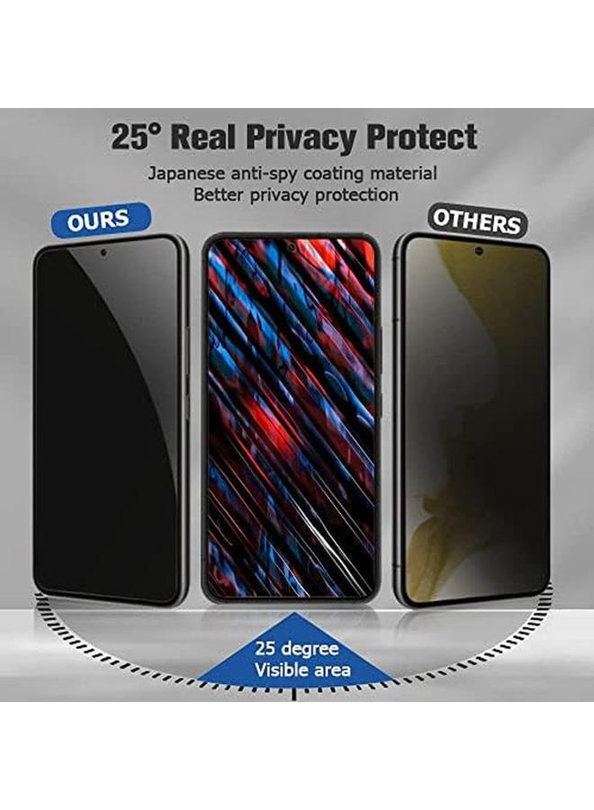 erorex Glass Screen Protector For Galaxy S23 And Camera Lens Film 9H Hardness Full Coverage Anti Fingerprints Support Fingerprint Unlocking For Samsung Galaxy S23  - Image 3