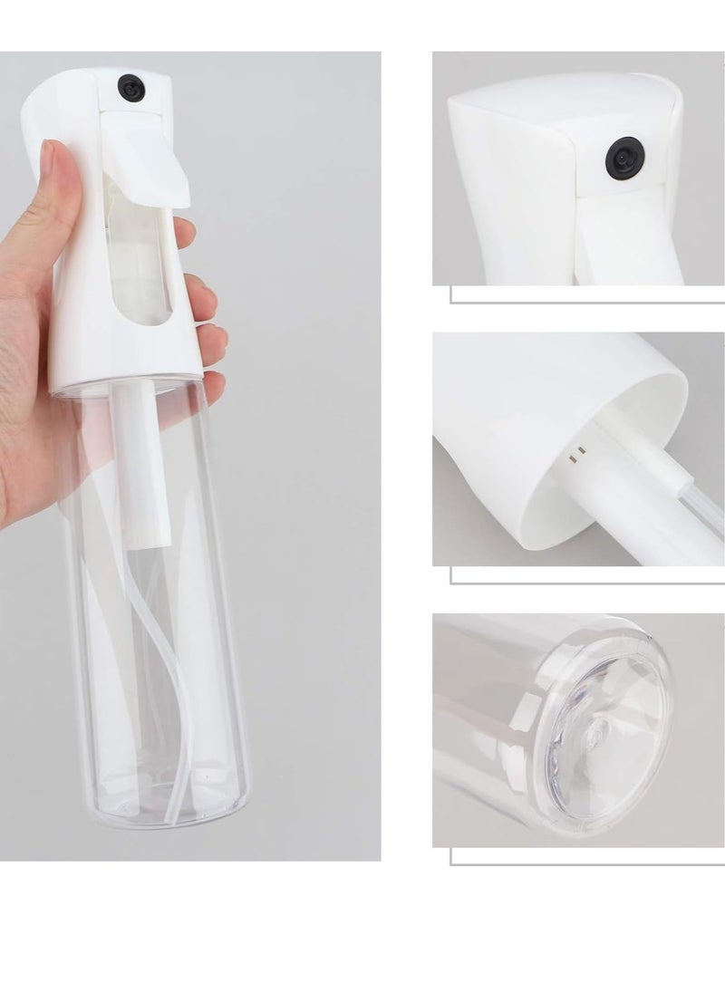 MJZ Water Spray Bottle, Large Ultra Fine Continuous Water Mister Aerosol Atomizer Reusable Spray Water Bottle for Hairstyling, Skin Care, Cleaning, Plants and Misting 300ml  - Image 3