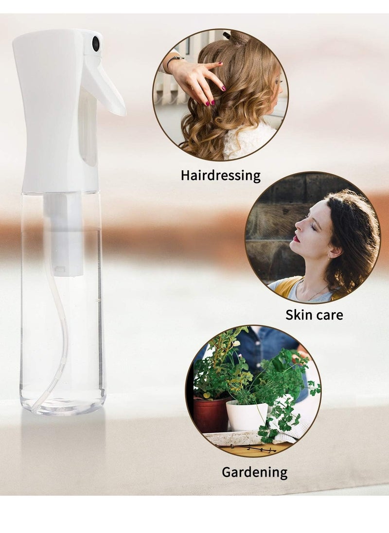 MJZ Water Spray Bottle, Large Ultra Fine Continuous Water Mister Aerosol Atomizer Reusable Spray Water Bottle for Hairstyling, Skin Care, Cleaning, Plants and Misting 300ml  - Image 4